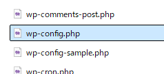 wp-config.phpの場所